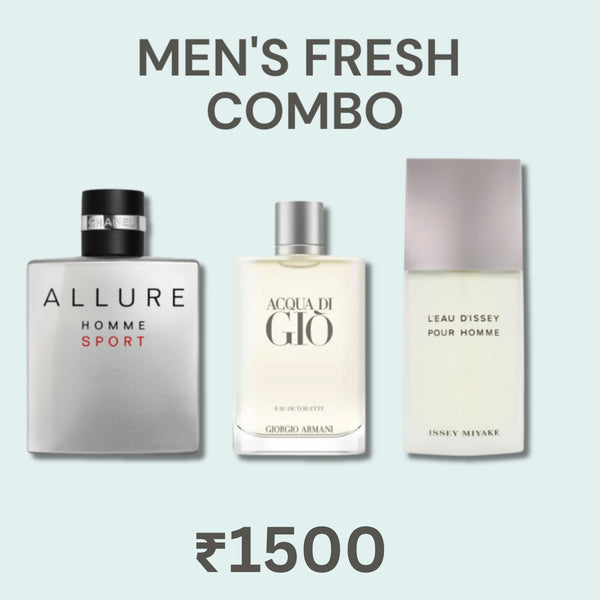 Men's Fresh Combo 3 X 50ml