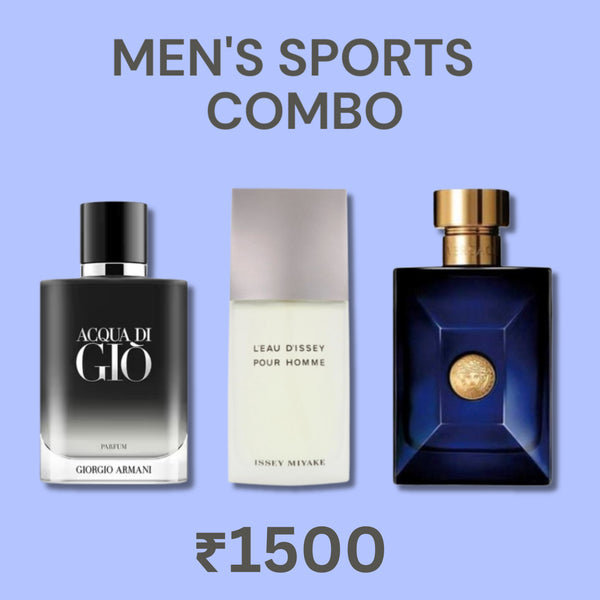 Men's Sport's Combo 3 X 50ml