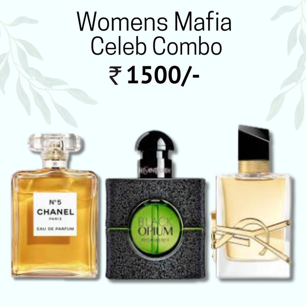 Women's Mafia/Celeb Combo 3 X 50ml