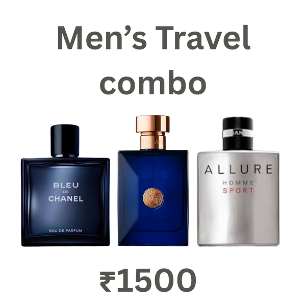 Men Travel Combo - 3 x 50ml
