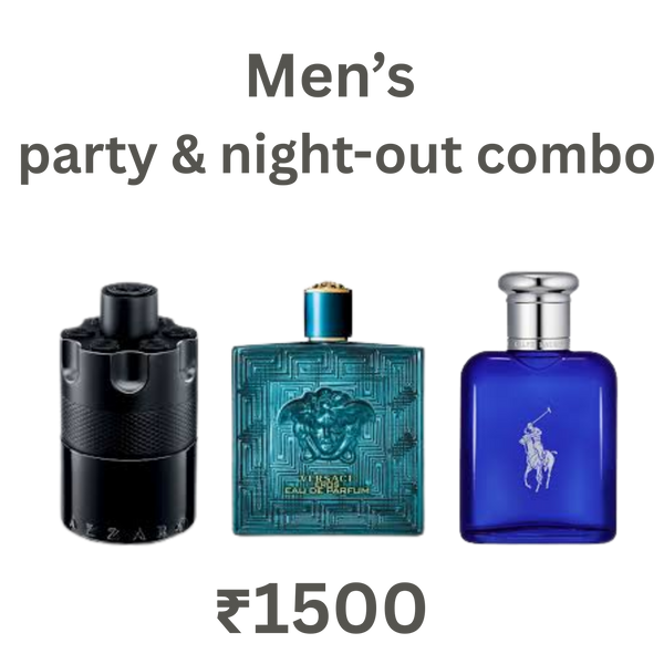 Men Party & Night out - 3 x 50ml