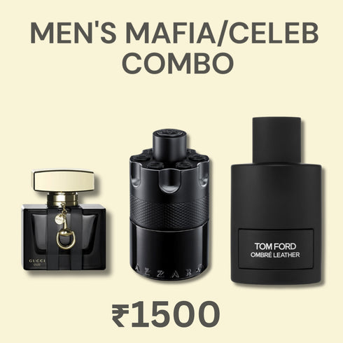 Men's Mafia/Celeb Combo 3 X 50ml