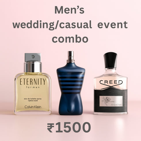 Men Wedding / Casual Events - 3 x 50ml