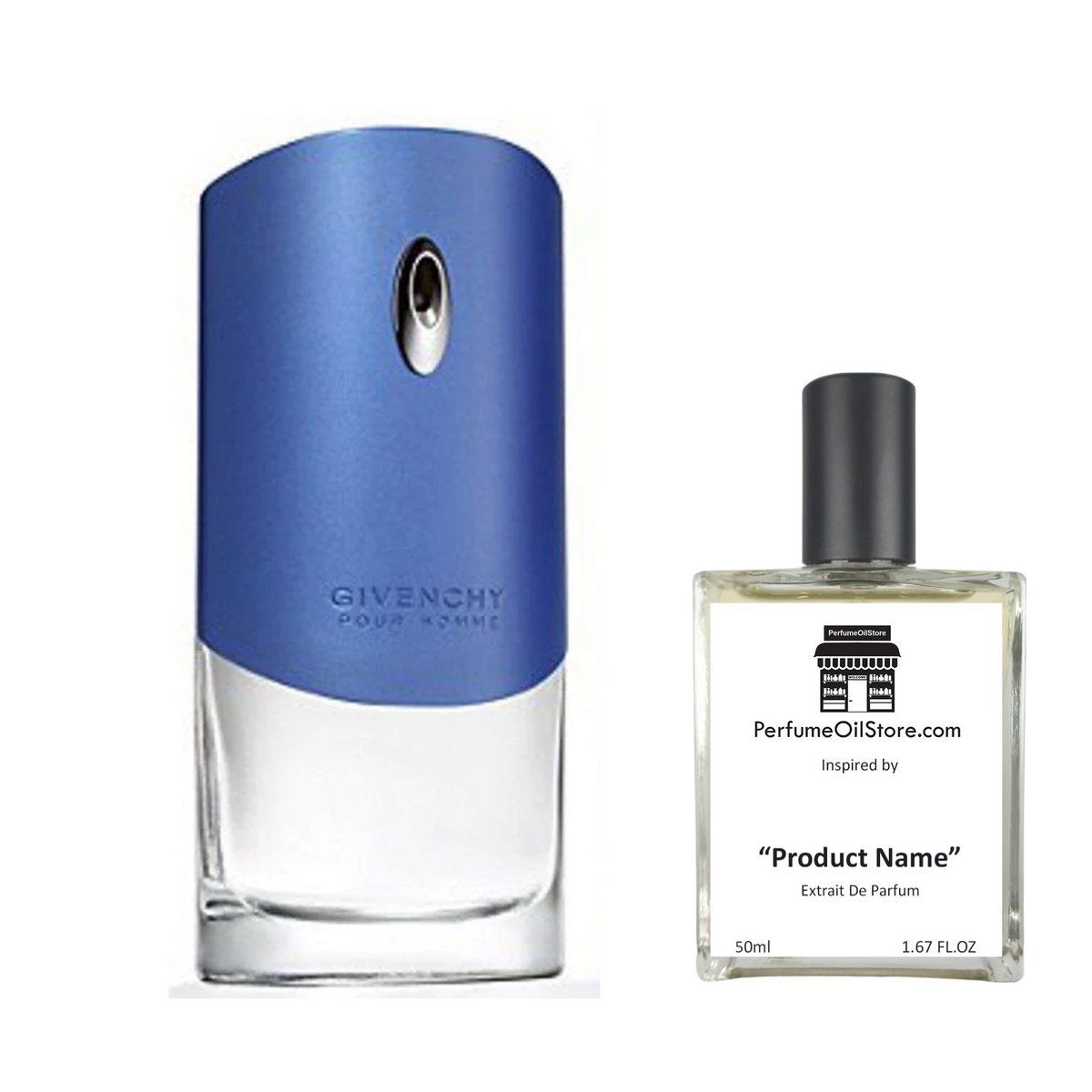 Givenchy blue high quality label parfum