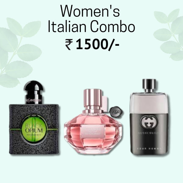 Women's Italian Combo 3 X 50ml