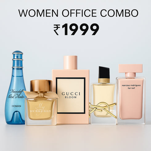 Women Office Combo @ 1999/- Only 30ml x 5