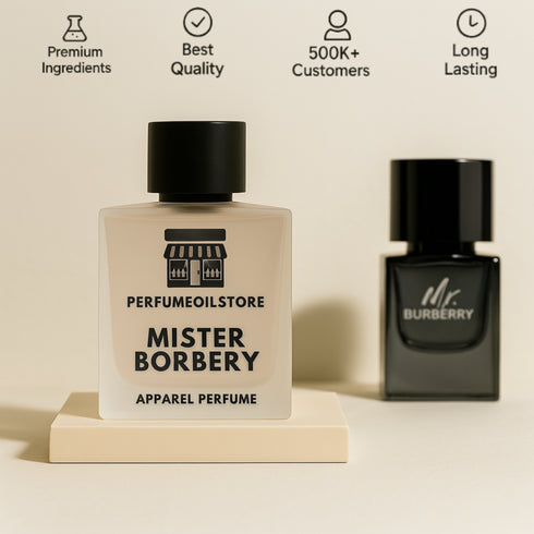 Misterr. Borbery: Sophisticated. Sensual. British Perfume