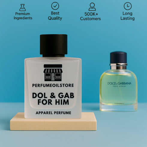 Dol & Gab For HIm: Classic, Clean, Confident Perfume