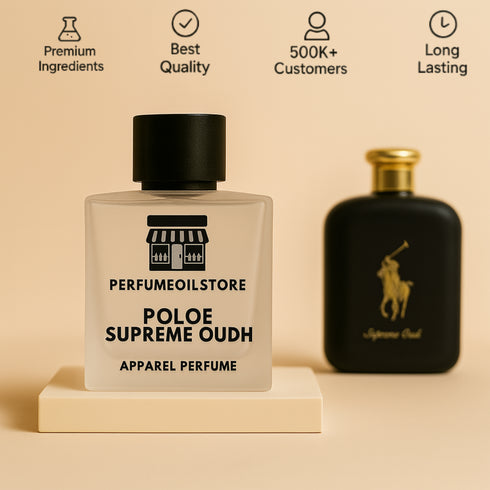 Poloe Supreme Oudh - Rich, Refined, Commanding Perfume