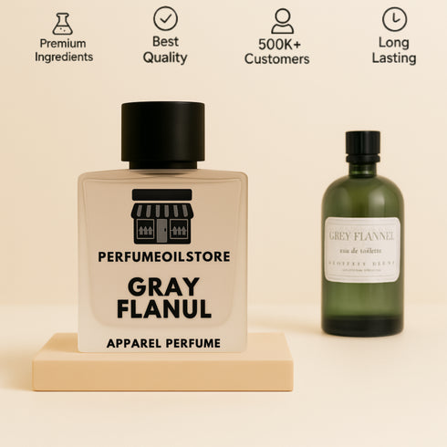 Gray Flanul: Timeless, Masculine, Sophisticated Perfume