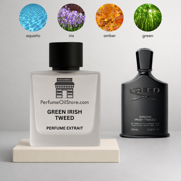 Creid Green Irish Tweed