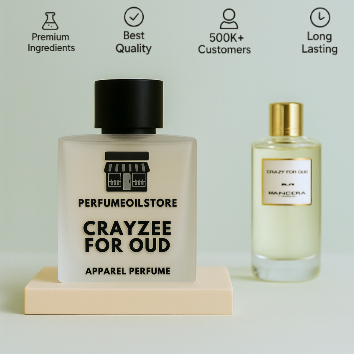 Crayzee For Oud: Bold, Smoky, Addictive Perfume