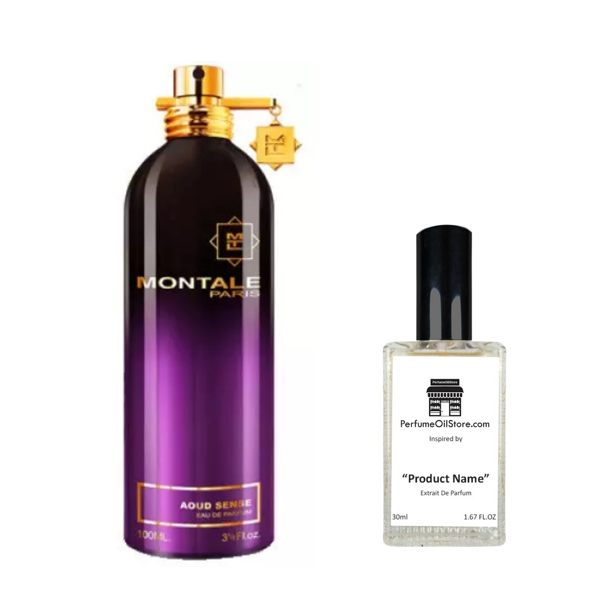 Aoud Sense Montale type Perfume